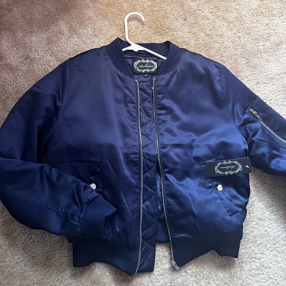 Blue Bomber Jacket